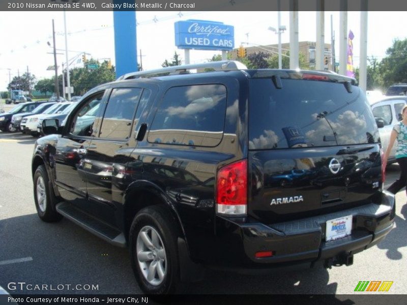 Galaxy Black Metallic / Charcoal 2010 Nissan Armada SE 4WD