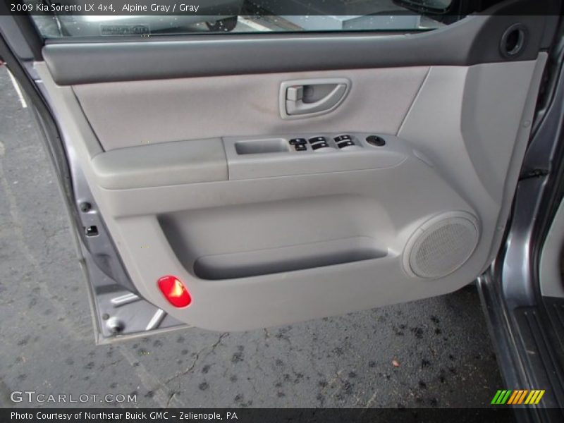 Alpine Gray / Gray 2009 Kia Sorento LX 4x4
