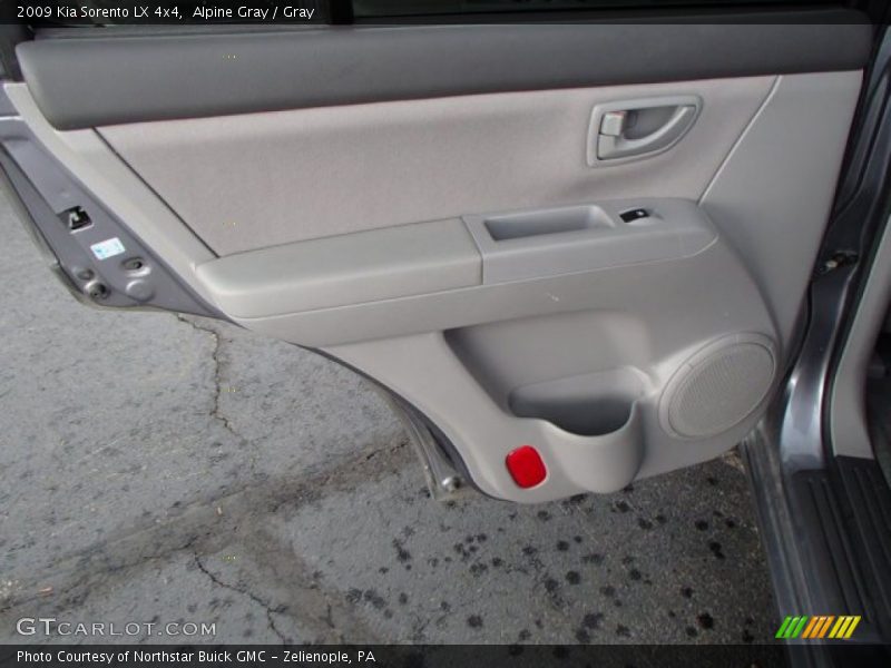 Alpine Gray / Gray 2009 Kia Sorento LX 4x4