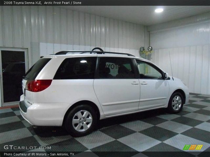 Arctic Frost Pearl / Stone 2008 Toyota Sienna XLE