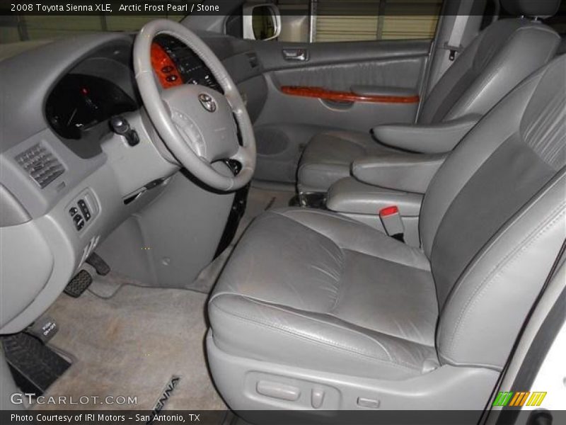 Arctic Frost Pearl / Stone 2008 Toyota Sienna XLE