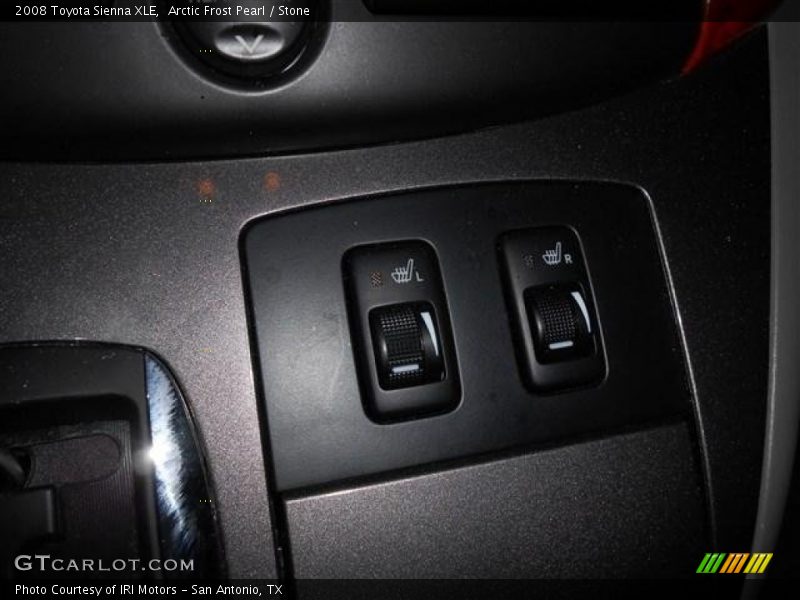 Arctic Frost Pearl / Stone 2008 Toyota Sienna XLE