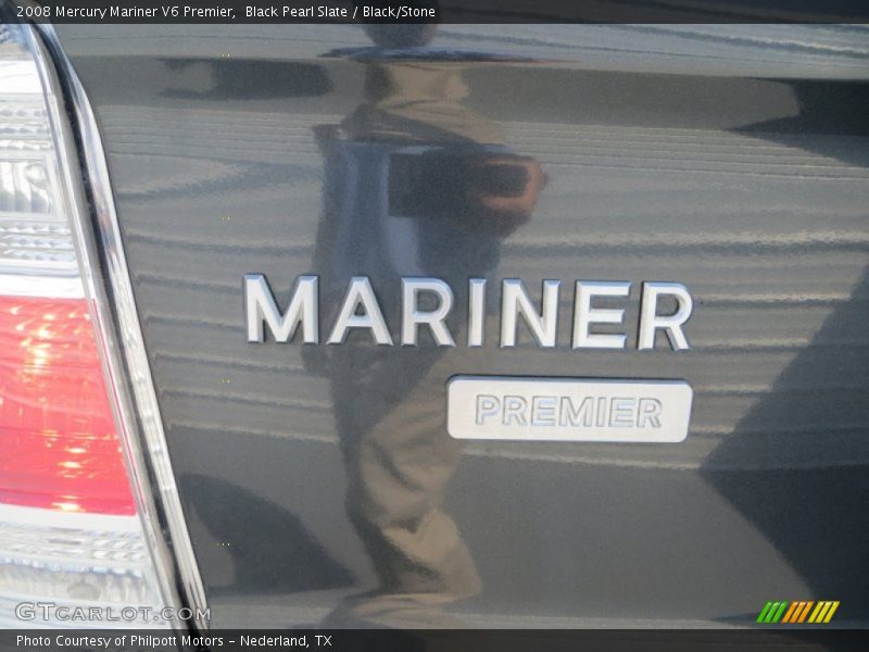 Black Pearl Slate / Black/Stone 2008 Mercury Mariner V6 Premier