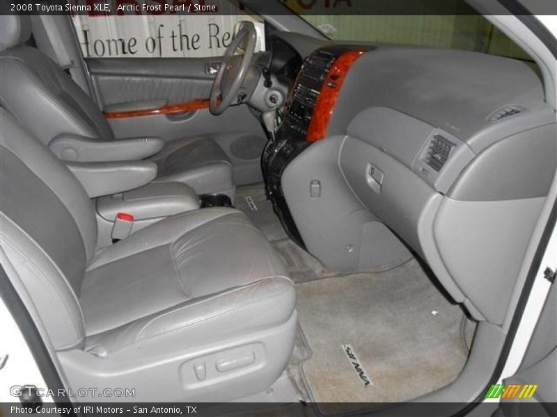 Arctic Frost Pearl / Stone 2008 Toyota Sienna XLE