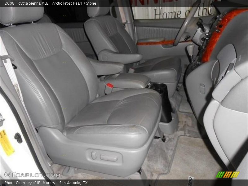 Arctic Frost Pearl / Stone 2008 Toyota Sienna XLE