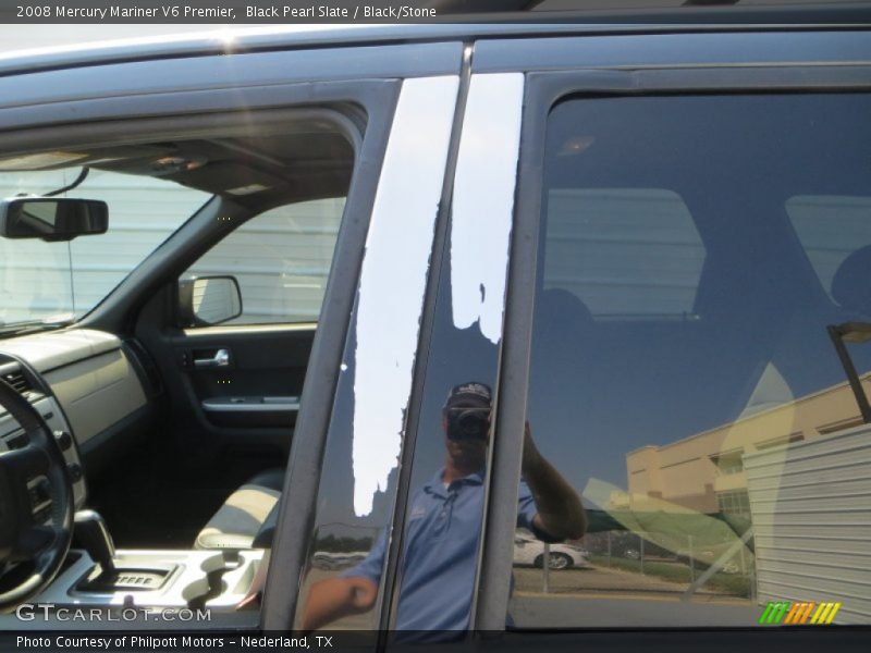 Black Pearl Slate / Black/Stone 2008 Mercury Mariner V6 Premier