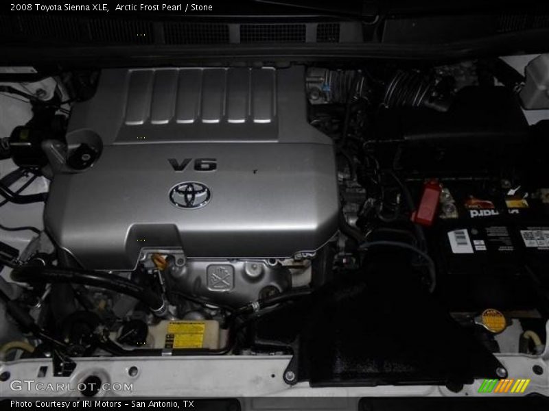 Arctic Frost Pearl / Stone 2008 Toyota Sienna XLE