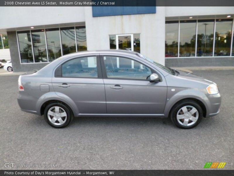 Medium Gray Metallic / Charcoal 2008 Chevrolet Aveo LS Sedan