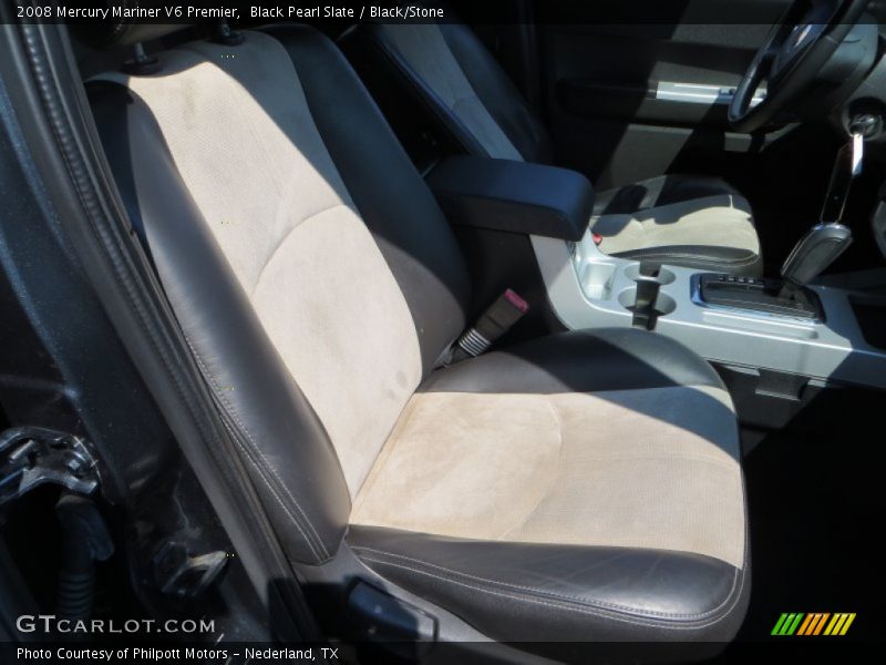 Black Pearl Slate / Black/Stone 2008 Mercury Mariner V6 Premier