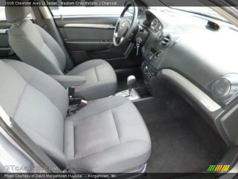 Medium Gray Metallic / Charcoal 2008 Chevrolet Aveo LS Sedan
