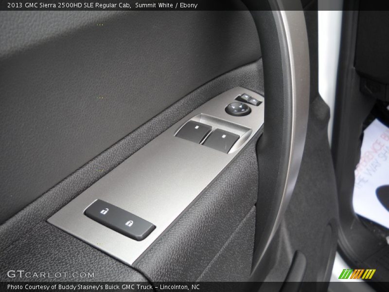 Summit White / Ebony 2013 GMC Sierra 2500HD SLE Regular Cab