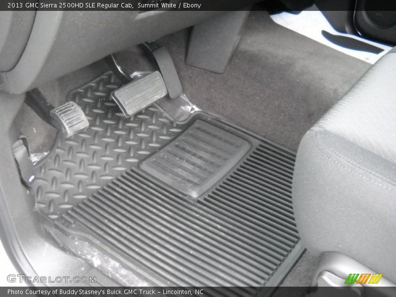 Summit White / Ebony 2013 GMC Sierra 2500HD SLE Regular Cab