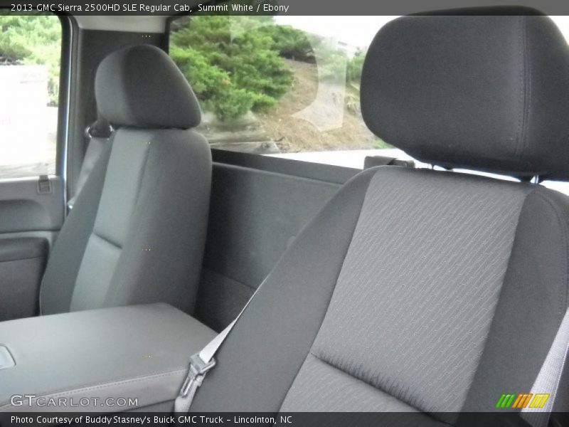 Summit White / Ebony 2013 GMC Sierra 2500HD SLE Regular Cab