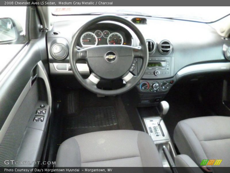 Medium Gray Metallic / Charcoal 2008 Chevrolet Aveo LS Sedan