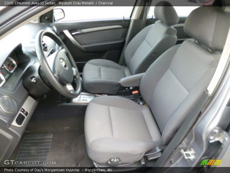 Medium Gray Metallic / Charcoal 2008 Chevrolet Aveo LS Sedan