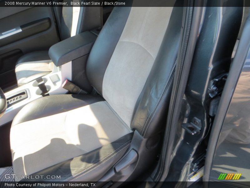 Black Pearl Slate / Black/Stone 2008 Mercury Mariner V6 Premier