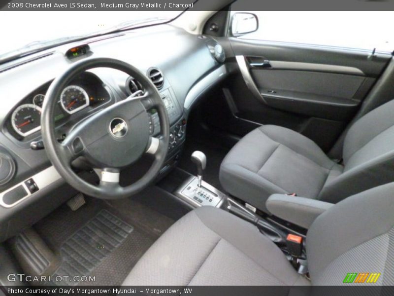 Medium Gray Metallic / Charcoal 2008 Chevrolet Aveo LS Sedan