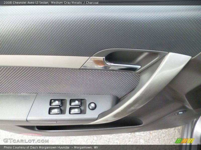 Medium Gray Metallic / Charcoal 2008 Chevrolet Aveo LS Sedan