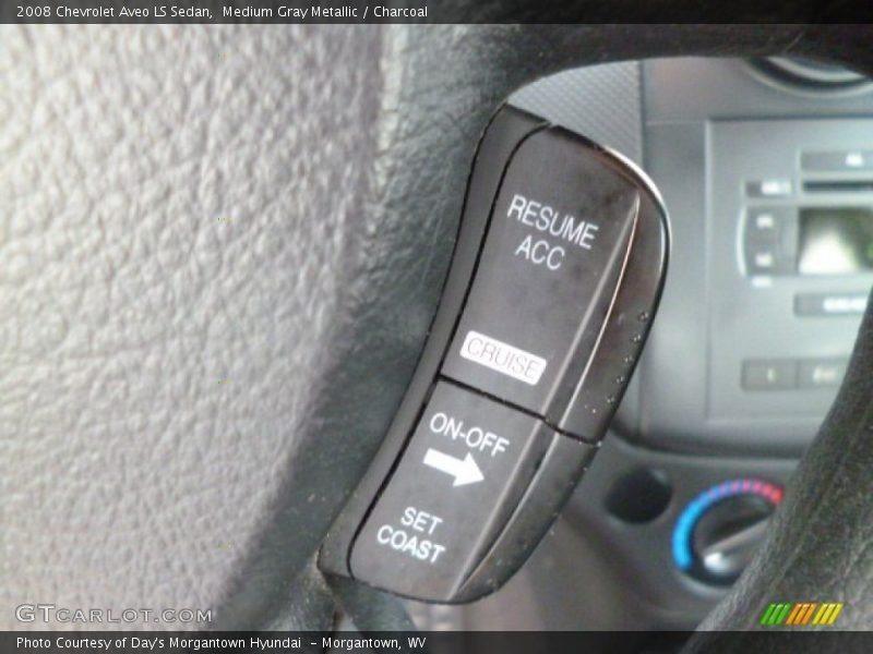 Medium Gray Metallic / Charcoal 2008 Chevrolet Aveo LS Sedan