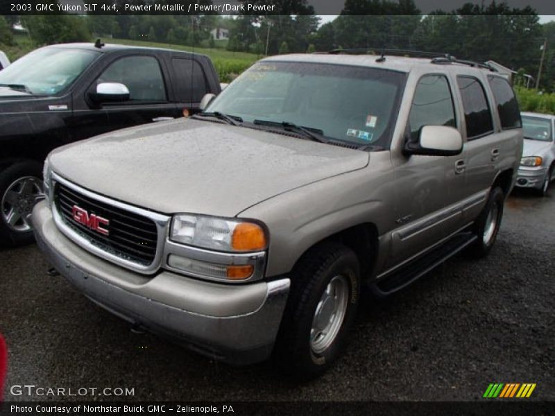 Pewter Metallic / Pewter/Dark Pewter 2003 GMC Yukon SLT 4x4