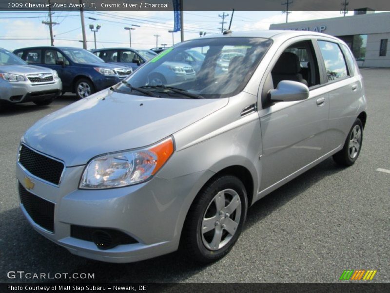 Cosmic Silver / Charcoal 2009 Chevrolet Aveo Aveo5 LT