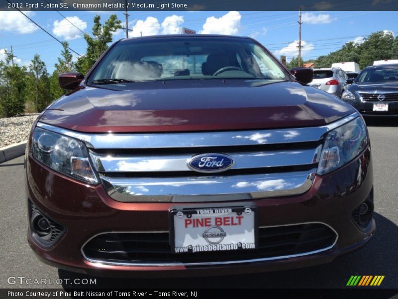 Cinnamon Metallic / Medium Light Stone 2012 Ford Fusion SE