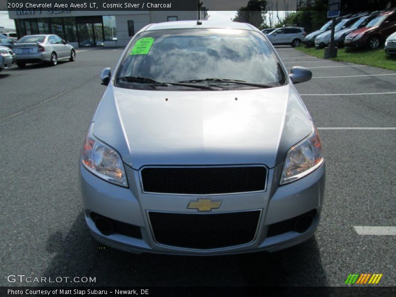 Cosmic Silver / Charcoal 2009 Chevrolet Aveo Aveo5 LT