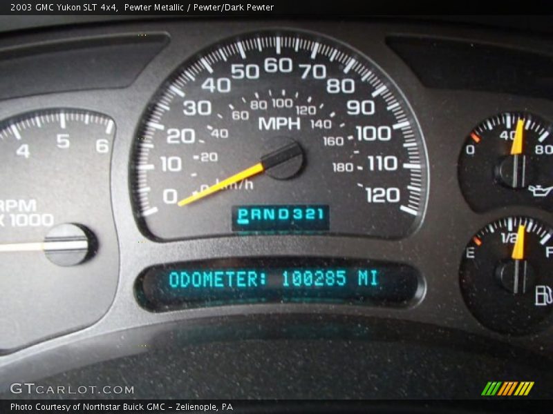 Pewter Metallic / Pewter/Dark Pewter 2003 GMC Yukon SLT 4x4