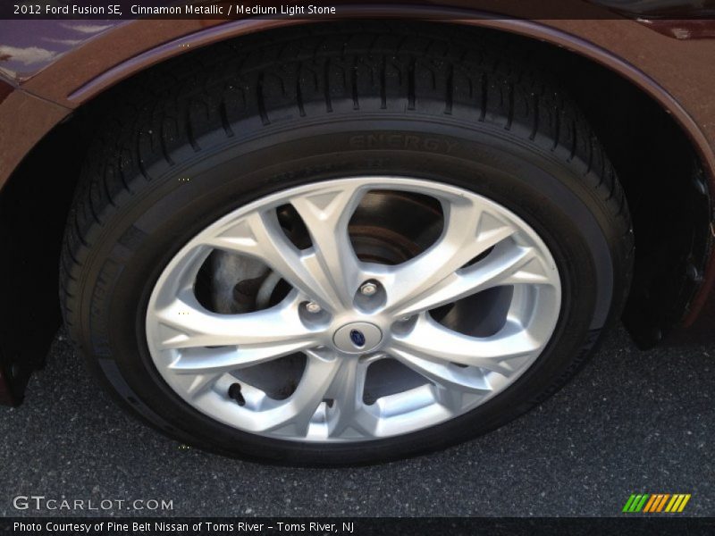 Cinnamon Metallic / Medium Light Stone 2012 Ford Fusion SE