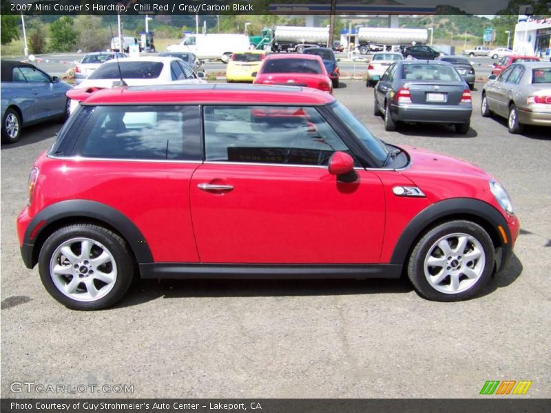 Chili Red / Grey/Carbon Black 2007 Mini Cooper S Hardtop