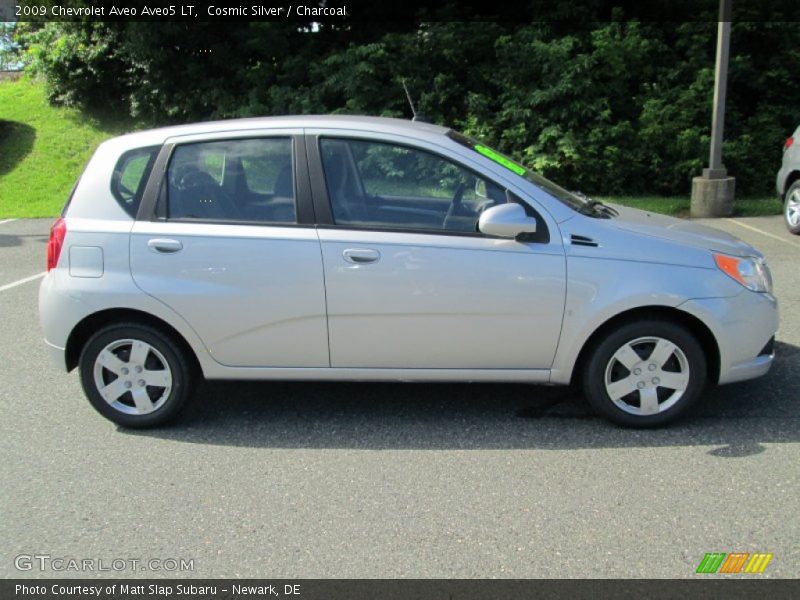 Cosmic Silver / Charcoal 2009 Chevrolet Aveo Aveo5 LT