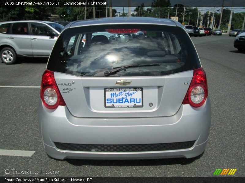 Cosmic Silver / Charcoal 2009 Chevrolet Aveo Aveo5 LT
