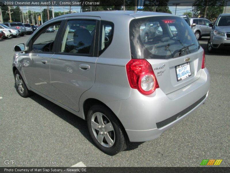 Cosmic Silver / Charcoal 2009 Chevrolet Aveo Aveo5 LT