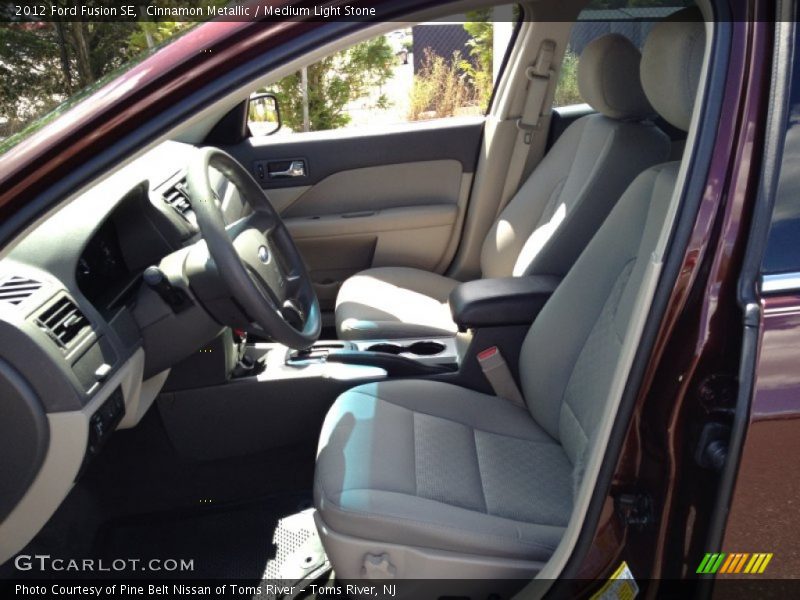 Cinnamon Metallic / Medium Light Stone 2012 Ford Fusion SE