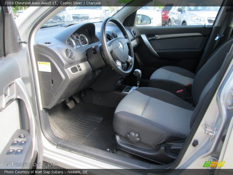 Cosmic Silver / Charcoal 2009 Chevrolet Aveo Aveo5 LT