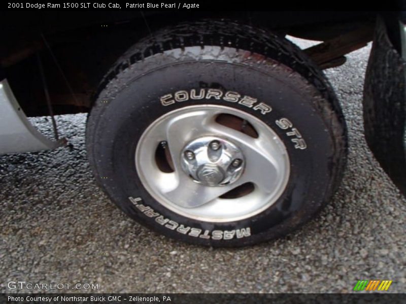 Patriot Blue Pearl / Agate 2001 Dodge Ram 1500 SLT Club Cab
