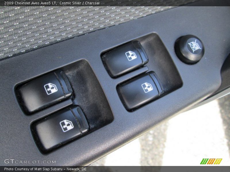 Cosmic Silver / Charcoal 2009 Chevrolet Aveo Aveo5 LT