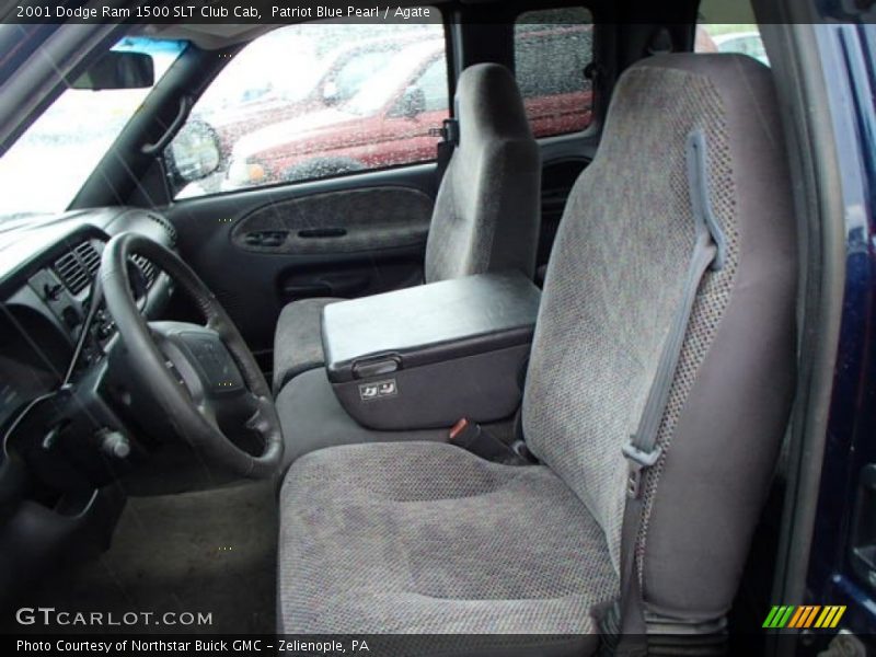 Patriot Blue Pearl / Agate 2001 Dodge Ram 1500 SLT Club Cab