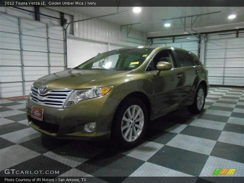 Golden Umber Mica / Ivory 2012 Toyota Venza LE