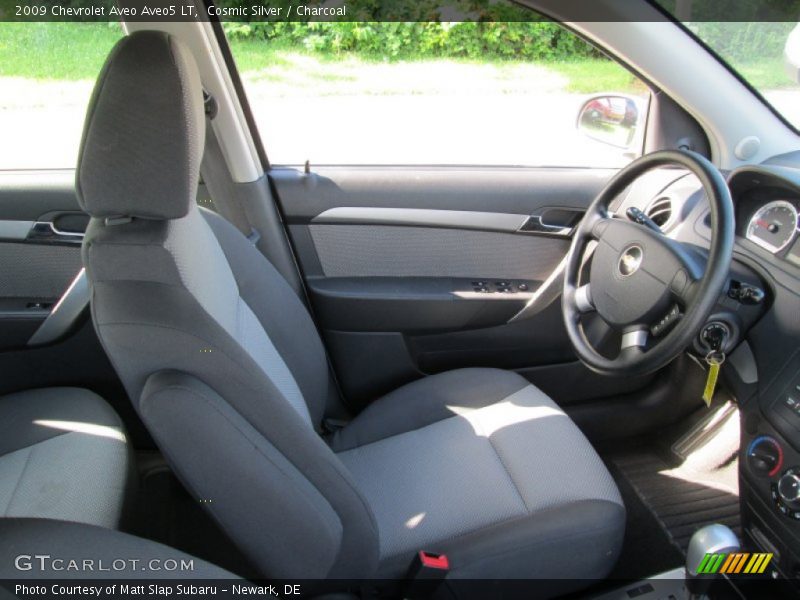 Cosmic Silver / Charcoal 2009 Chevrolet Aveo Aveo5 LT