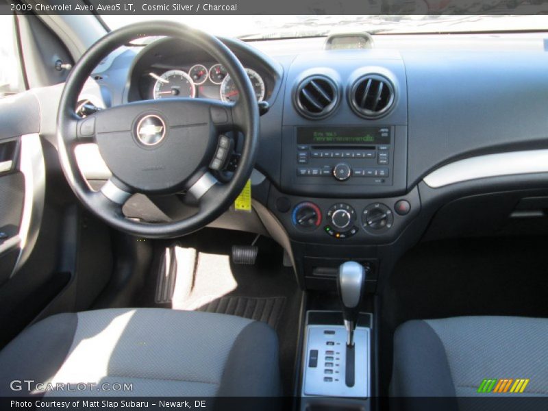 Cosmic Silver / Charcoal 2009 Chevrolet Aveo Aveo5 LT