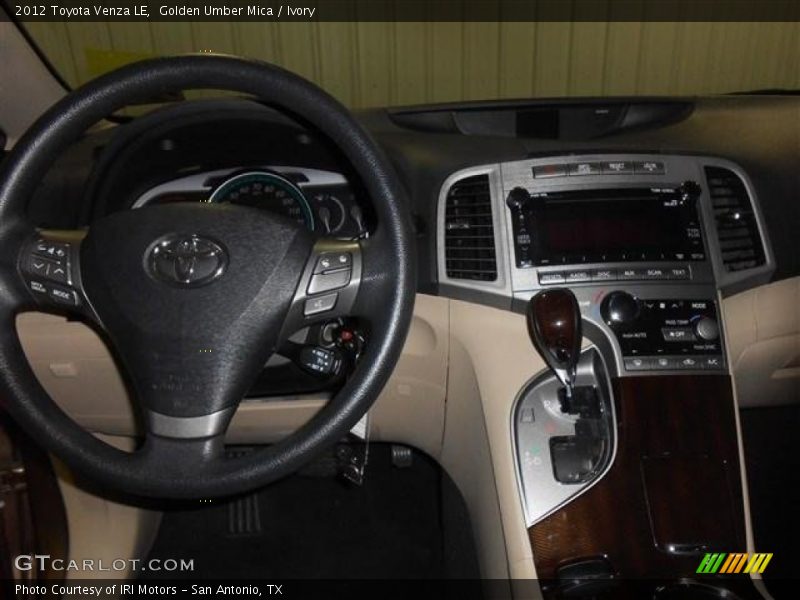Golden Umber Mica / Ivory 2012 Toyota Venza LE