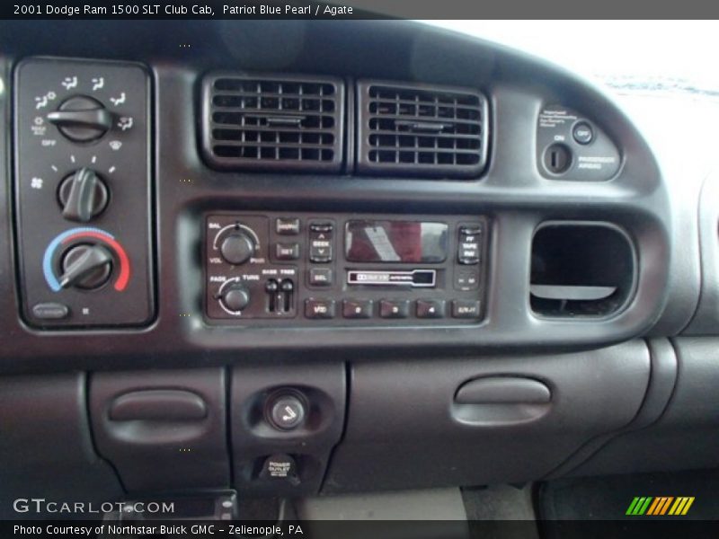 Patriot Blue Pearl / Agate 2001 Dodge Ram 1500 SLT Club Cab