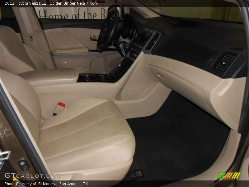 Golden Umber Mica / Ivory 2012 Toyota Venza LE