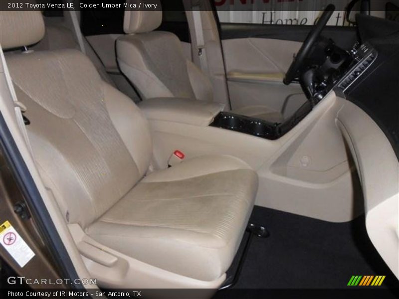 Golden Umber Mica / Ivory 2012 Toyota Venza LE