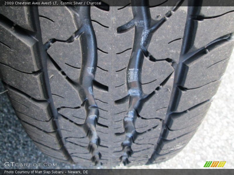 Cosmic Silver / Charcoal 2009 Chevrolet Aveo Aveo5 LT