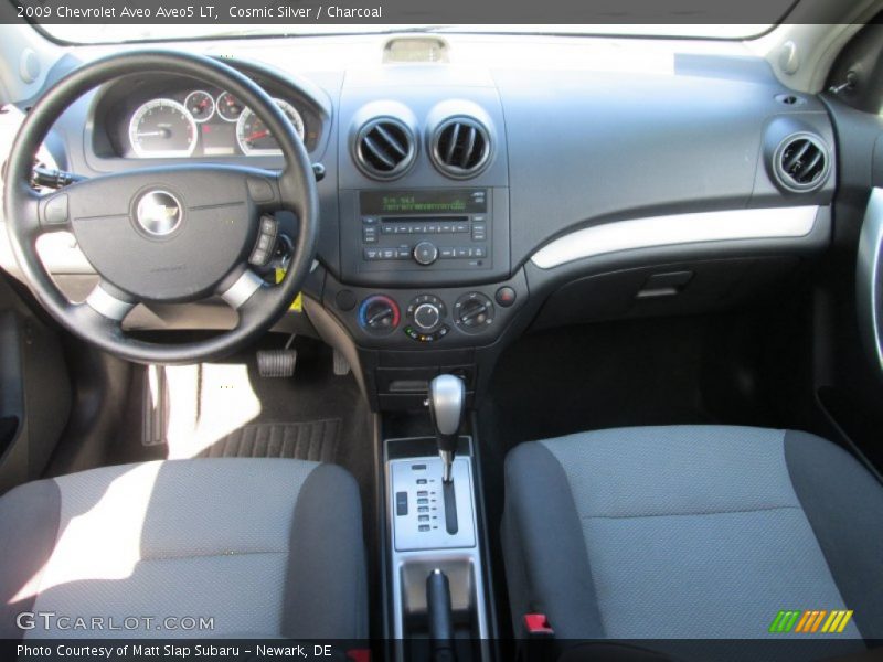 Cosmic Silver / Charcoal 2009 Chevrolet Aveo Aveo5 LT