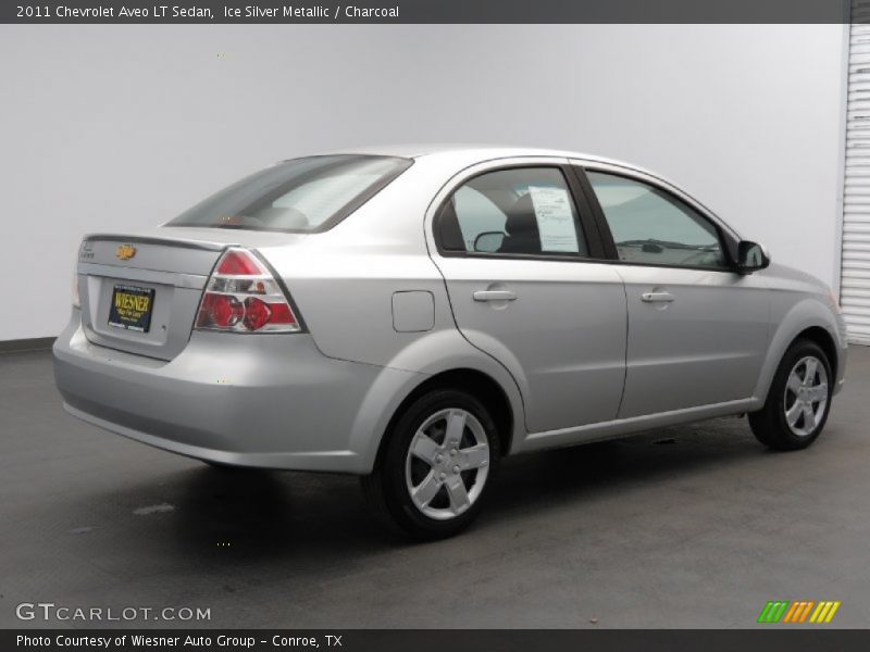 Ice Silver Metallic / Charcoal 2011 Chevrolet Aveo LT Sedan