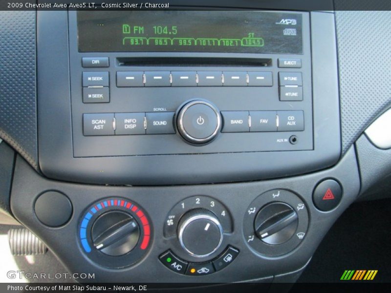 Cosmic Silver / Charcoal 2009 Chevrolet Aveo Aveo5 LT