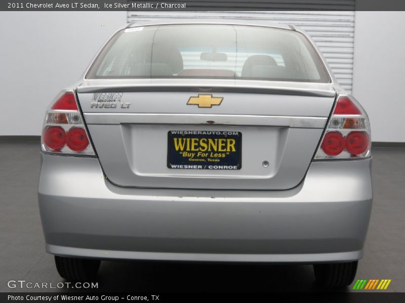 Ice Silver Metallic / Charcoal 2011 Chevrolet Aveo LT Sedan
